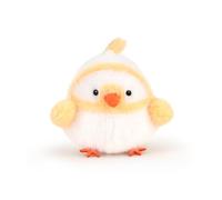 Adorlynetty Chick Stuffed Animal 3.9 inches Mallard Plush Little Bird Plush Toy - Realistic Chick Stuffed Animal, Cute Little Bird Plushie as Gift for Your Kids Friends