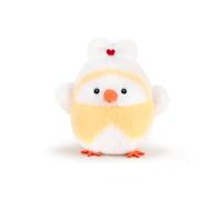 Adorlynetty Chick Stuffed Animal 3.9 inches Mallard Plush Little Bird Plush Toy - Realistic Chick Stuffed Animal, Cute Little Bird Plushie as Gift for Your Kids Friends