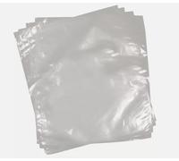 Adorn Packaging Clear Polythene Bags - 100G Capacity Food Grade Clear Plastic Storage Bags - Perfect for Food, Sweets, Packaging & Daily Use, Pack of 50 (18" X 24")