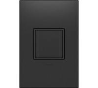 adorne Legrand 20Amp 1-Gang Pop-Out Outlet in Graphite With Matching Wall Plate, ARPTR201GG2WP