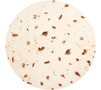 Adory Sweety Tortilla Food Creations Blanket Fun Novelty Double Sided Taco Pattern Soft Flannel Throw Blanket Warp Adults Kids Dia 60 inch