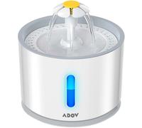 ADOV Cat Water Fountain for Drinking 2.4L, Automatic Pet Water Dispens