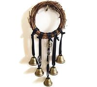 Adove Witch Bells Door Knob Hanger Handmade Witchcraft Decor