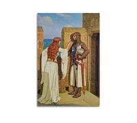 ADovz The Shadow Poster by Edmund Blair Leighton Art Canvas Painting Decor Wall Print Photo Gifts Home Modern Decoratives 12x18inch(30x45cm)