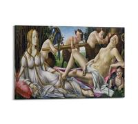 ADovz Venus And Mars Poster by Sandro Botticelli Print Photo Art Painting Canvas Home Decorative Bedroom Modern Decors Gifts 24x36inch(60x90cm)