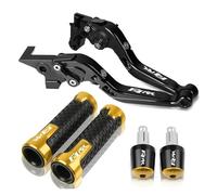 ADOYUPIL Brake Clutch Lever for Motorcycles Set for Agusta F4RR 2011-2016 Motorcycle Accessory CNC Brake Clutch Levers Handlebar Hand Grips Ends(Dd-r)