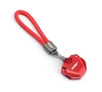 ADOYUPIL Motorcycle Key Cover Cap Key shell For YZF-R1 YZF-R3 YZF-R6 YZF R7 R1 R3 R6 R15 R Motorcycle Keychain Key Shell Case Cover Chain Keyring Accessories(D-cv)