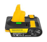 ADPLIFE Battery Adapter - Compatible with Dyson V6, V7, V8 & Makita 18V Batteries, Suitable for Dyson Vacuum Cleaners in The V6, V7, and V8 Series