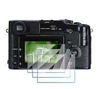 ADQQUI Screen Protector Compatible for Fujifilm X-Pro1 Camera, FANZR 0.3mm 9H Hardness Anti-Scratch Tempered Glass (3 Pack)