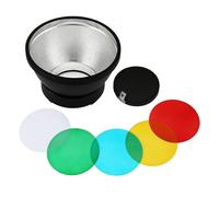 ADR14 Standard Reflector Light Diffuser For AD300Pro Flashing Softened Flashing Effects In Portrait Product Photography Standard Reflector With Grid