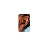 ADRAMATA 14K Gold Filled Threadless Nose Studs CZ Nose Rings for Women Men 316L Surgical Steel Labret Studs Lip Rings Push in Flat Back Stud Earrings CZ Nose Nostril Tragus Helix Piercing Jewellery