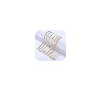 ADRAMATA Silver Chain Necklaces for Men Women - 6Pcs Stainless Steel 18K Gold Cuban Link/Rope/Box/Figaro/Herringbone/Wheat Chain Layered Stacked Necklace Set 40/45/50/55/60CM