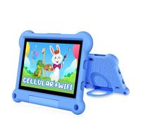 ADREAMER Kids Tablet 10 inch Android 13 Toddler Tablet Octa Core 64GB, Cellular+WiFi+GPS, with Parental Control, Pre-intalled iWaWa, EVA Case, 10-Hrs Battery, HD Display.