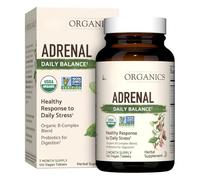 Adrenal Daily Balance Vegan Tablets, B-Cmplex, Probiotics - 120 Count per Bottle