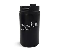 Adrenaline Chemical Structure Science Engraved Art Travel Mug Cup Insulated