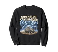 Adrenaline In The Skies Storm Chaser Tornado Hunter Sweatshirt