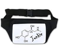 Adrenaline Junkie Chemical Structure Chemistry Meme Waist Bag Fanny Pack White