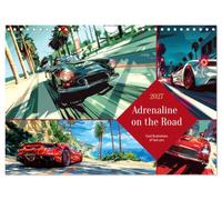 Adrenaline on the Road (Wall Calendar 2027 DIN A4 landscape), CALVENDO 12 Month Wall Calendar: Let yourself be enchanted by the magic of speed