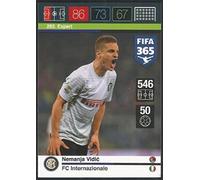 Adrenalyn XL Panini FIFA 365 Vidic Expert Card