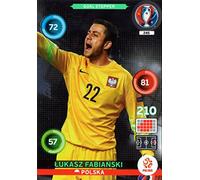 Adrenalyn XL Panini UEFA Euro 2016 Fabianski Goal Stopper Card