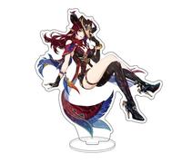 AdrEta Genshin Impact Character Acrylic Stand Figure Genshin Impact Table Decorations Game Poster Character Standing Plates (CHASCA)