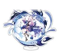 AdrEta Genshin Impact Character Acrylic Stand Figure Genshin Impact Table Decorations Game Poster Character Standing Plates (CITLALI P)