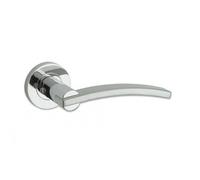 Adria Lever on Rose Dual Twin Finish Internal Door Handle