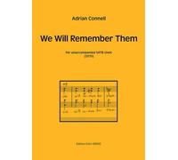 Adrian Connell-We Will Remember Them-Mixed Choir