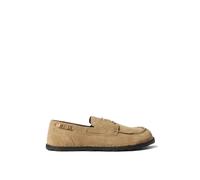 Adrian Deck Loafers - unisex - Moschino - Boat Shoes - Beige - 10 UK - Shoes 10 UK