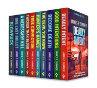 Adrian Hell Series 1-10 Books Collection Set By James P. Sumner (True Conviction, Hunter's Games, One Last Bullet,Deadly Intent,A Necessary Kill,Good Intentions,Thicker Than Blood, Blowback & More)