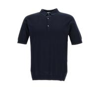 Adrian Polo - male - John Smedley - Polo Shirts - Blue - M - Tops M
