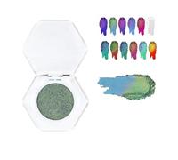 Adriana Nicole Cosmetics Eyeshadow, Ethereal Single Color-Shifting Eyeshadow, Eyeshadow With Exquisite Glitters, Double Chrome Eye Shadow (05#)