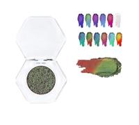 Adriana Nicole Cosmetics Eyeshadow, Ethereal Single Color-Shifting Eyeshadow, Eyeshadow With Exquisite Glitters, Double Chrome Eye Shadow (11#)