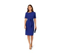 Adrianna Papell Women's Asymmetrical Short Dress in Blue | Size: 6