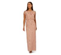 Adrianna Papell Women's Bead Blouson Long Dress