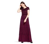 Adrianna Papell Women's Blouson Beaded Gwn in Wine | Size: 6