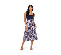 Adrianna Papell Womens Combo Printed Ankle Dress - Multicolour - Size 12 UK