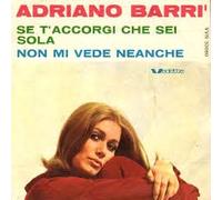 Adriano Barri - Se T'accorgi Che Sei Sola / Non Mi Vede Neanche [7-inch Record]