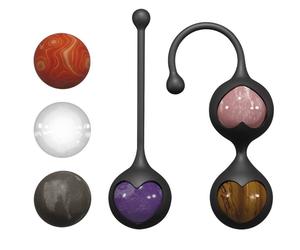 Adrien Lastic Harmony Polished Gem Stones Kegel Balls Pelvic Training Healing