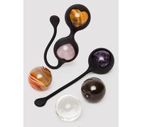 Adrien Lastic Harmony Stones Yobi and Pelvic Floor Training Set - Black Black