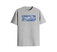 ADRO Mens Printed T Shirt | The Super Soft Tshirt in India| Pure Cotton Lycra Breathable Fabric| 4 Way Stretch Smart tech Fabric| Round Neck T-Shirt (Also in Plus Size) RN25-ST-JNGL-NB, Grey, XXL