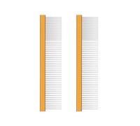 Adrosstoller 2PCS Hair Brush Comb for Cats Shedding Hair Furs Grooming Comb Dog Hair Remover Massage Comb Messfree Pet Grooming Supply