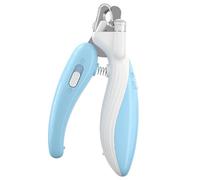 Adrosstoller Cats Nails Trimmer Tool File with Guard and Light and File Trimming Tool Home Use Labor-Saving Trimmer