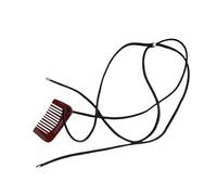 Adrosstoller Comb Pendant Necklace String Necklace Distinctive Accessories Modern Fashion Necklace Hanging Ornament for Daily Party, Metal, No Gemstone