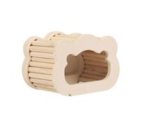 Adrosstoller Small Animals House Hamster Cage Shelter House Habitat Decors Squirrels Hideouts Bed Interaction Cage House Pet Supplies