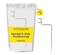 ADS - Dental X-Ray Positioning Indicator with Alignment Arm, XCP Style, Rinn FPS 3000 Autoclavable, by Aim Dental Supply- Posterior Yellow (1, Yellow, Aligning Arm)
