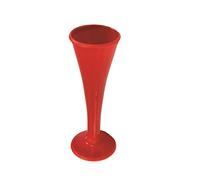 ADS Medi Care Pinard Fetoscope, Plastic Traditional Acoustic Fetal Stethoscope for Midwives, Prenatal Fetal Heart Monitor, Safe & Lightweight, For Pregnancy Check-Ups & Home Use, Pack of 1 (Red)