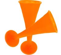 ADS Medi Care Pinard Fetoscope, Plastic Traditional Acoustic Fetal Stethoscope for Midwives, Prenatal Fetal Heart Monitor, Safe & Lightweight, For Pregnancy Check-Ups & Home Use, Pack of 1 (Orange)