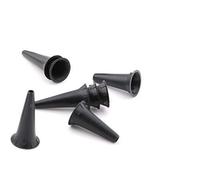 ADS Medicare Mini Pocket Otoscope Black Ear Pieces Specula Pack of 100 Pieces (4.0mm)
