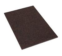 Adsamm® / 1 x self-adhesive felt pad/Brown / 7.87x11.81'' (200x300 mm) / rectangular/Felt furniture glides with 2.16'' (5.5 mm) thickness/Furniture and floor glides